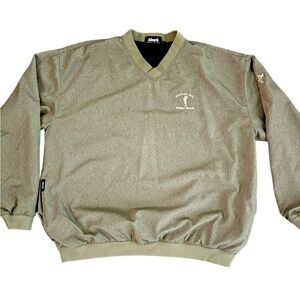 Mens Ashworth Spanish Lakes Pebble Beach pullover size L